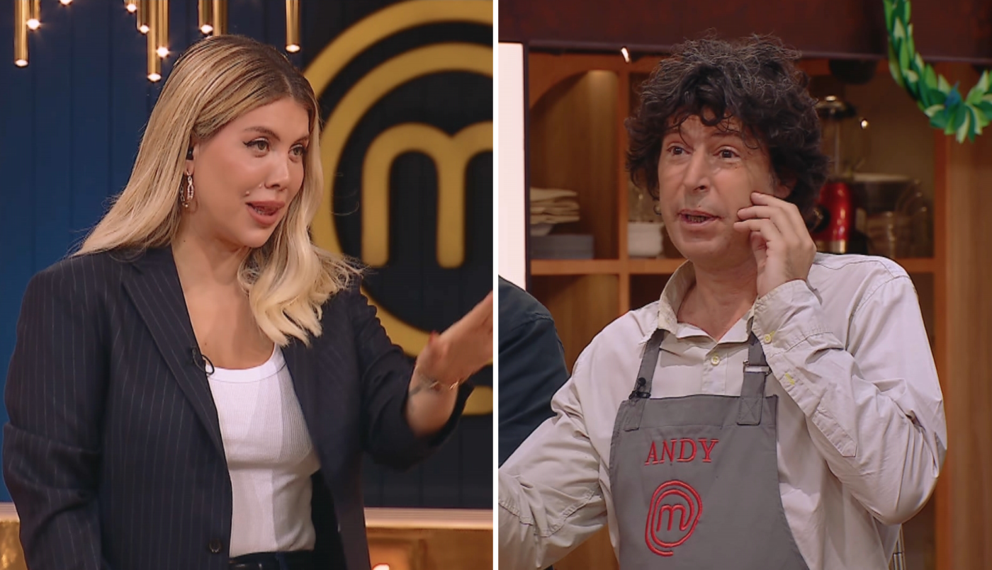 "No puedo correr": la excusa de Andy Chango y la respuesta filosa de Wanda Nara | Mejores Momentos