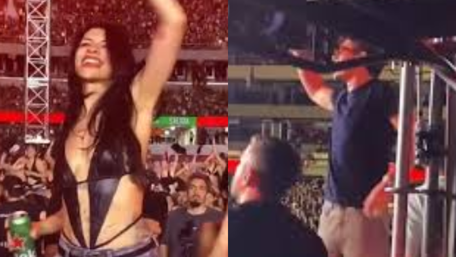 Cumbre de estrellas en el Monumental: Franco Colapinto y Cazzu vibraron con el show histórico de Airbag | Espectáculos