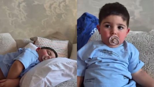 A Benja Fernández lo despertaron al estilo Gran Hermano, pero no le gustó nada