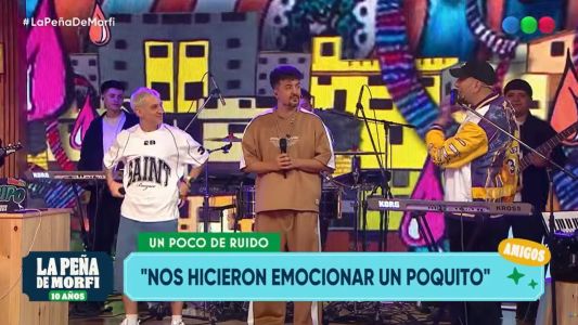 Un Poco de Ruido la rompió en La Peña y anunció su show en Vélez