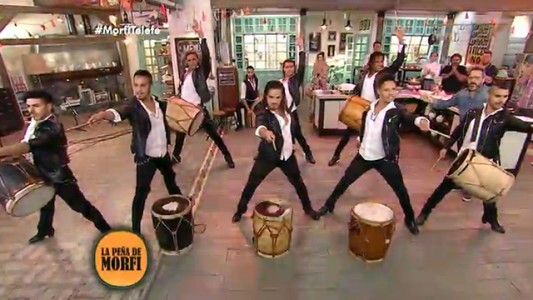 Malevo la rompió con su "Rutina de bombos"