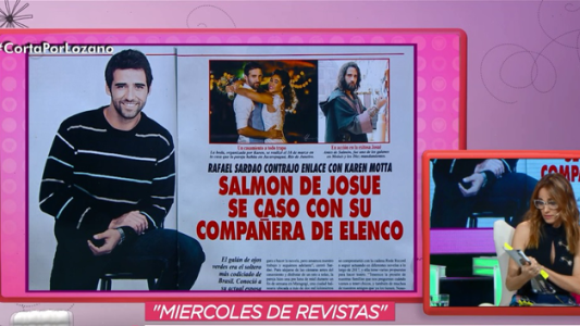 El galán de Josué se casó con su compañera de elenco