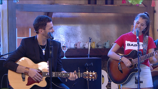 ¡Lujazo! Axel en vivo en la peña