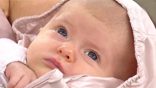 Jesica Cirio presentó a su hija Chloe