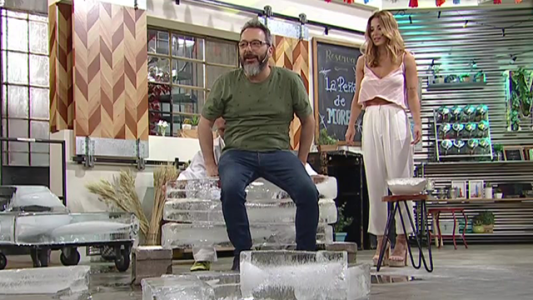 ¡El blooper de Gerardo en el hielo!