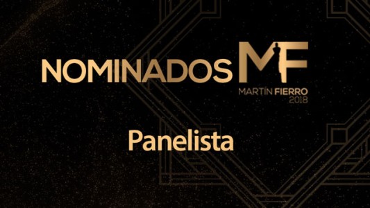 Los nominados a Panelista son...