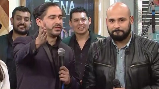 Ráfaga y Mostaza Merlo cantaron "Mentirosa"