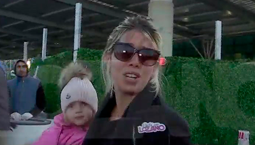 Wanda Nara llegó a la Argentina