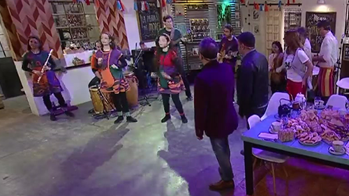 ¡Los Canticuénticos en la peña!