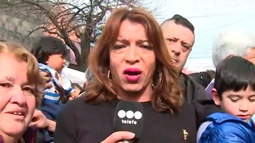 Lizy se sumó al pedido de trabajo de la gente en San Cayetano