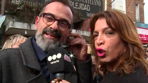 Lizy encontró el amor en San Cayetano