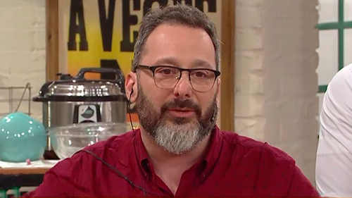 Gerardo se emocionó en vivo