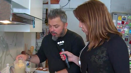 Lizy y Donato cocinan panqueques en vivo