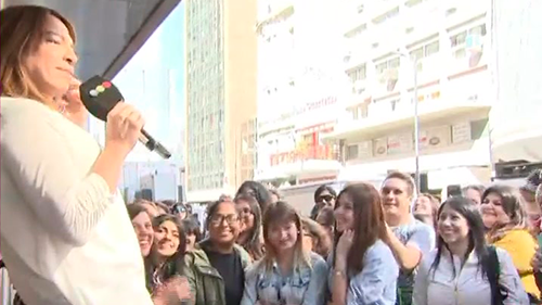 El particular discurso de Lizy Tagliani