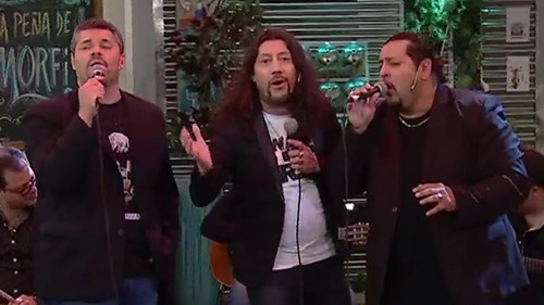 Tremendo show de "Los Nombradores del Alba"