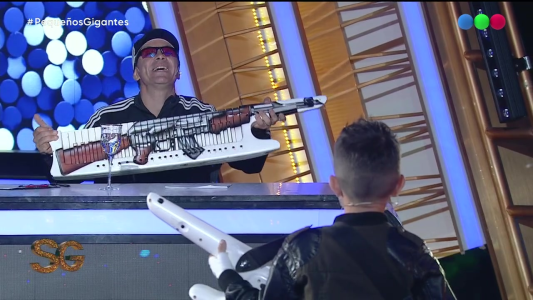 Pablito Lescano cumplió un sueño en vivo