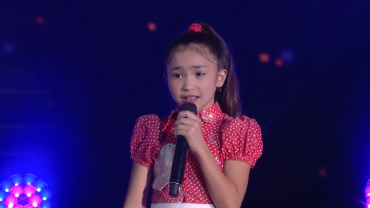 La nena que sufrió dos operaciones al corazón y conquistó al jurado