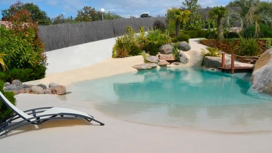 Piletas con arena, el nuevo furor de estas vacaciones