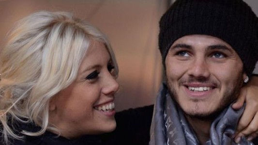 El loco festejo de Wanda por el gol de Icardi