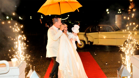 El cumpleaños del hijo de Victoria Xipolitakis