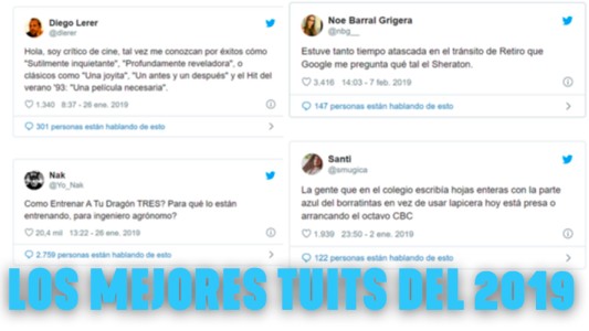 Un argentino recopiló los mejores tuits de 2019