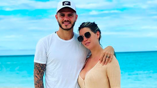 La navidad de Wanda e Icardi en Maldivas