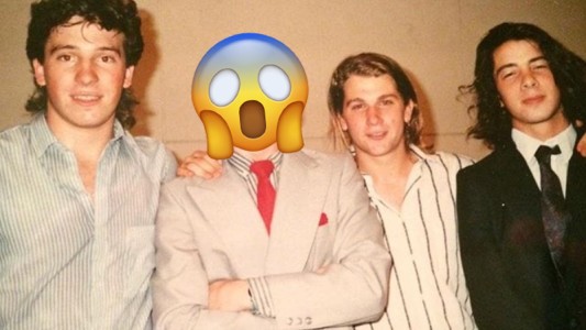 El look de Mauro Szeta en la secundaria