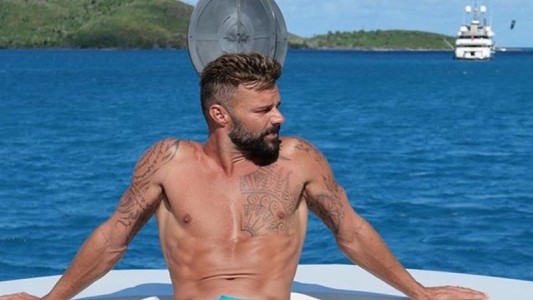 Las lujosas vacaciones de Ricky Martin