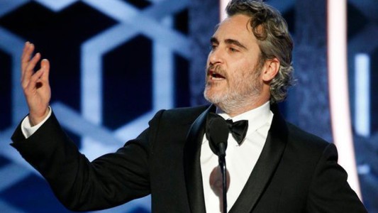 "El discurso de Joaquin Phoenix en los Globos De Oro"