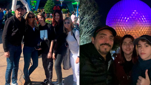 Las vacaciones de Rocio Marengo y Eduardo Fort