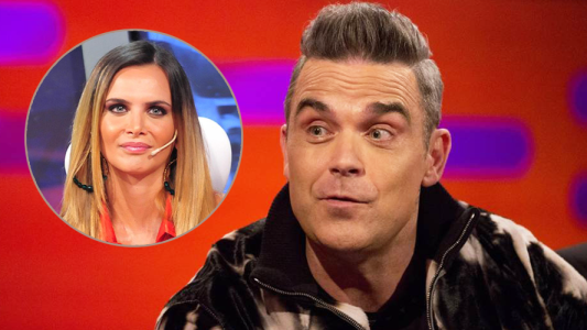 El increíble parecido de la esposa de Robbie Williams con Amalia Granata