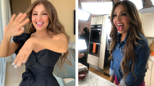 La divertida foto de Thalia que dejó volar la imaginación de sus fans