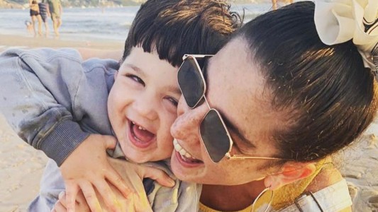 El tierno video del hijo de Juana Repetto