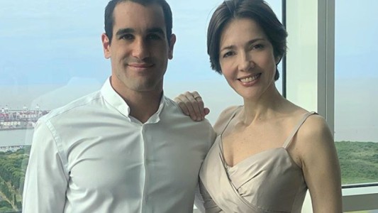 La elegante foto de Cristina Pérez y su novio