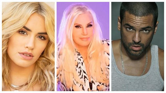 Los famosos se sumaron al challenge de fotos según red social