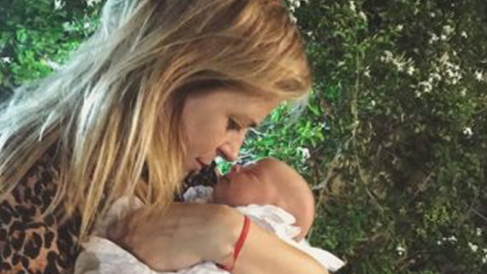 La hermosa foto de Eugenia Tobal con Ema