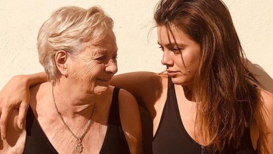 El tierno posteo de Natalie Pérez con su abuela
