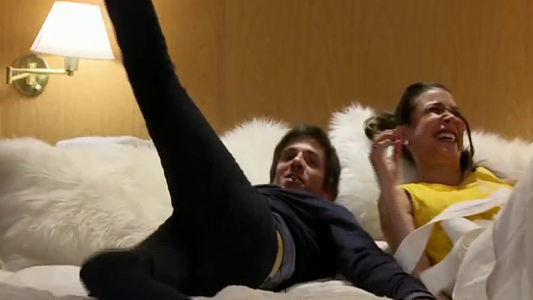 Asaltaron la cama de Iliana Calabró