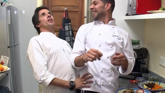 ¡Robertito apoyó a su cocinero delante de todos!