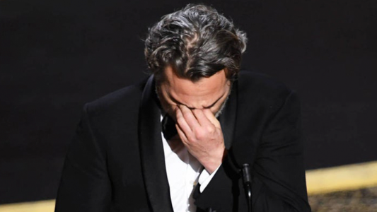 El emocionante discurso de Joaquín Phoenix