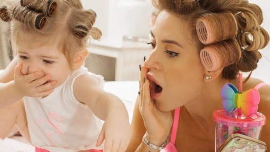 La foto de Jesica Cirio y Chloe... ¡Recién levantadas!