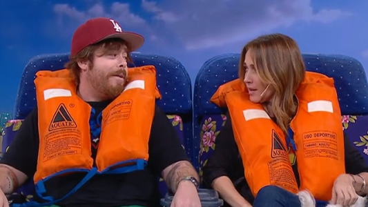 Superando fobias: Vero Lozano viaja en avión con Migue Granados