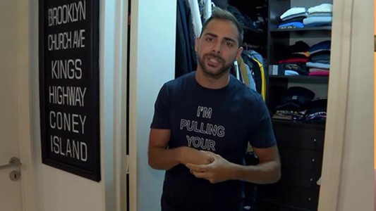 Conocé el departamento de soltero de Grego Rossello