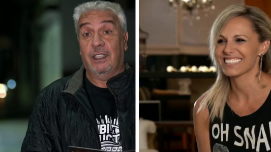 El encare de Coco Sily a Denise Dumas