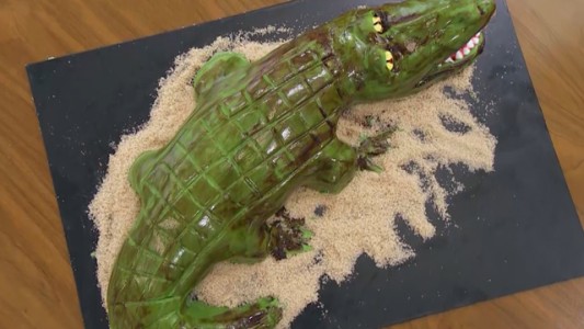 El blooper a lo Susana de un jurado: "¿Tenés un yacaré vivo en tu oficina?"