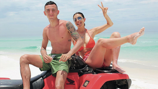 Las particulares vacaciones de Andrea Rincón y su hermano