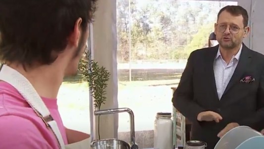 El reto de Christophe a un participante: "Flor de quilombo tu mesa"