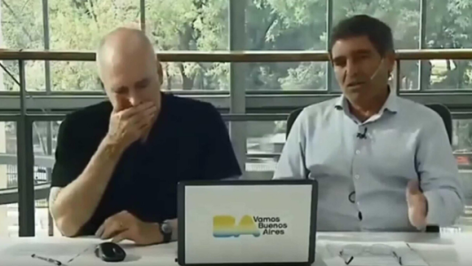 La explicación de Larreta tras su estornudo que se hizo viral