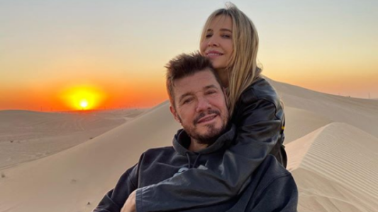 Marcelo Tinelli y Guillermina Valdés justificaron por qué viajaron a Esquel en plena pandemia