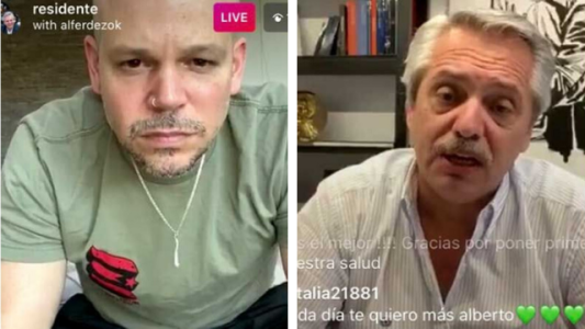 Residente le hizo una entrevista exclusiva a Alberto Fernández